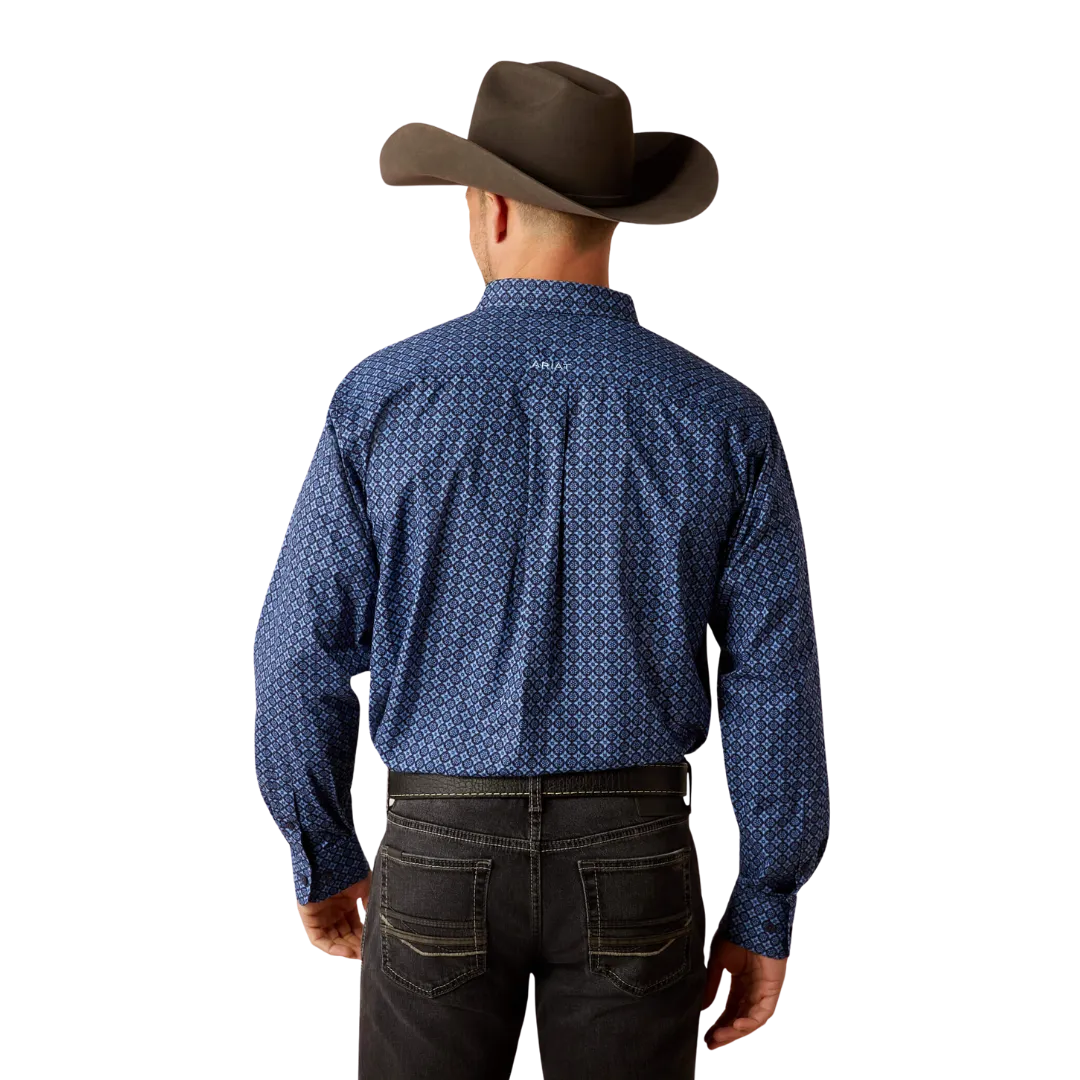 Ariat Men's Talon Classic Fit Dark Blue Shirt