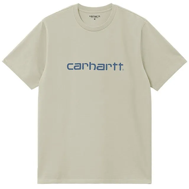 Carhartt WIP Mens Script T Shirt Beryl Sorrent