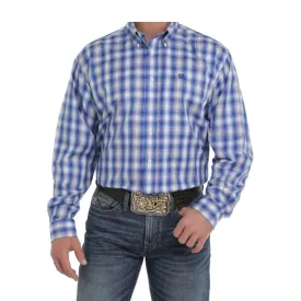 Cinch Mens Plaid Long Sleeve Shirt