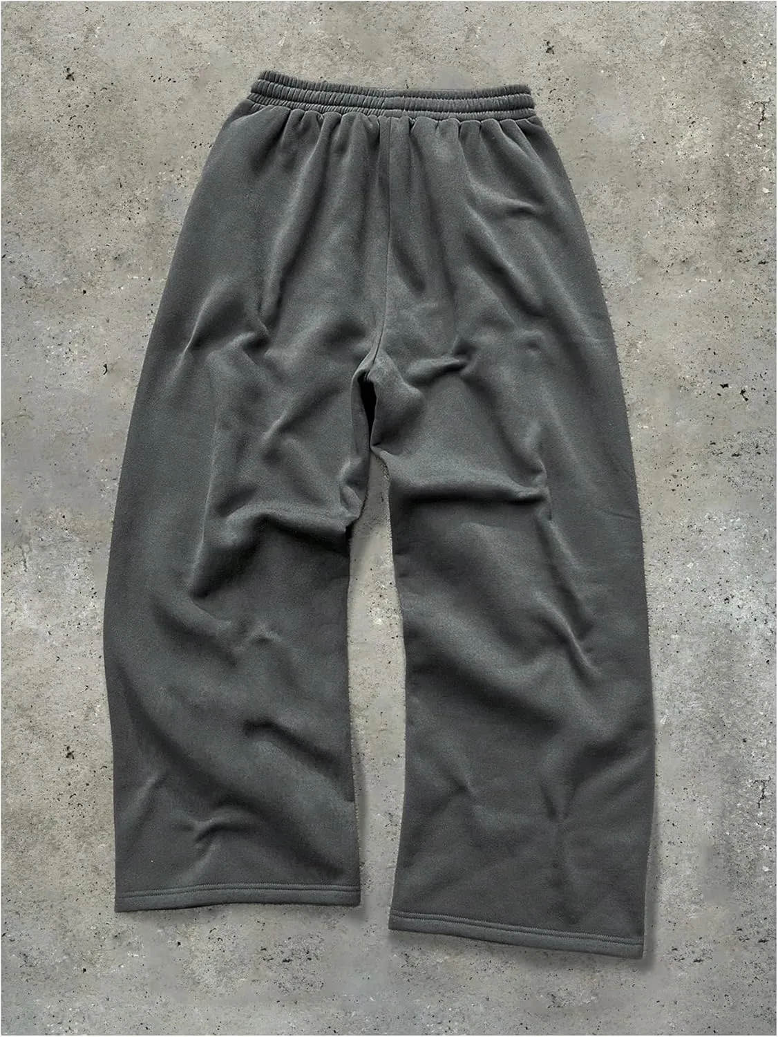 Men's Baggy Sweatpants Y2k Star Graphic Print Stacked Wide Leg Jogger Pants