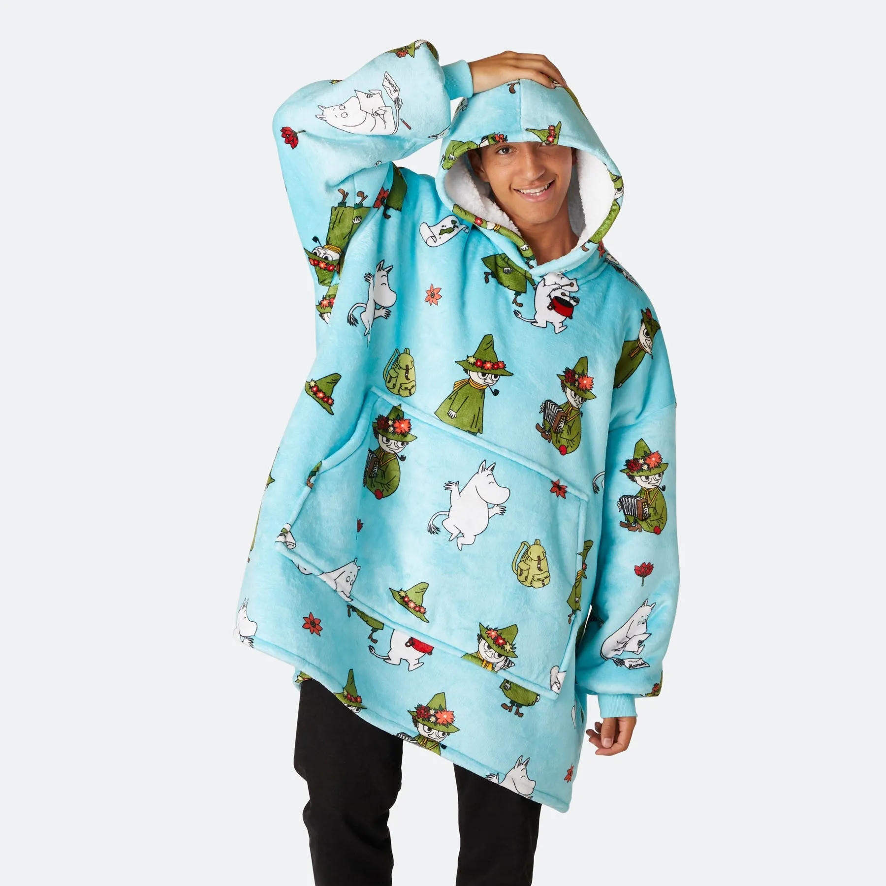 Snusmumrikken Cozy Happy Hoodie - Perfect for Warmth and Comfort