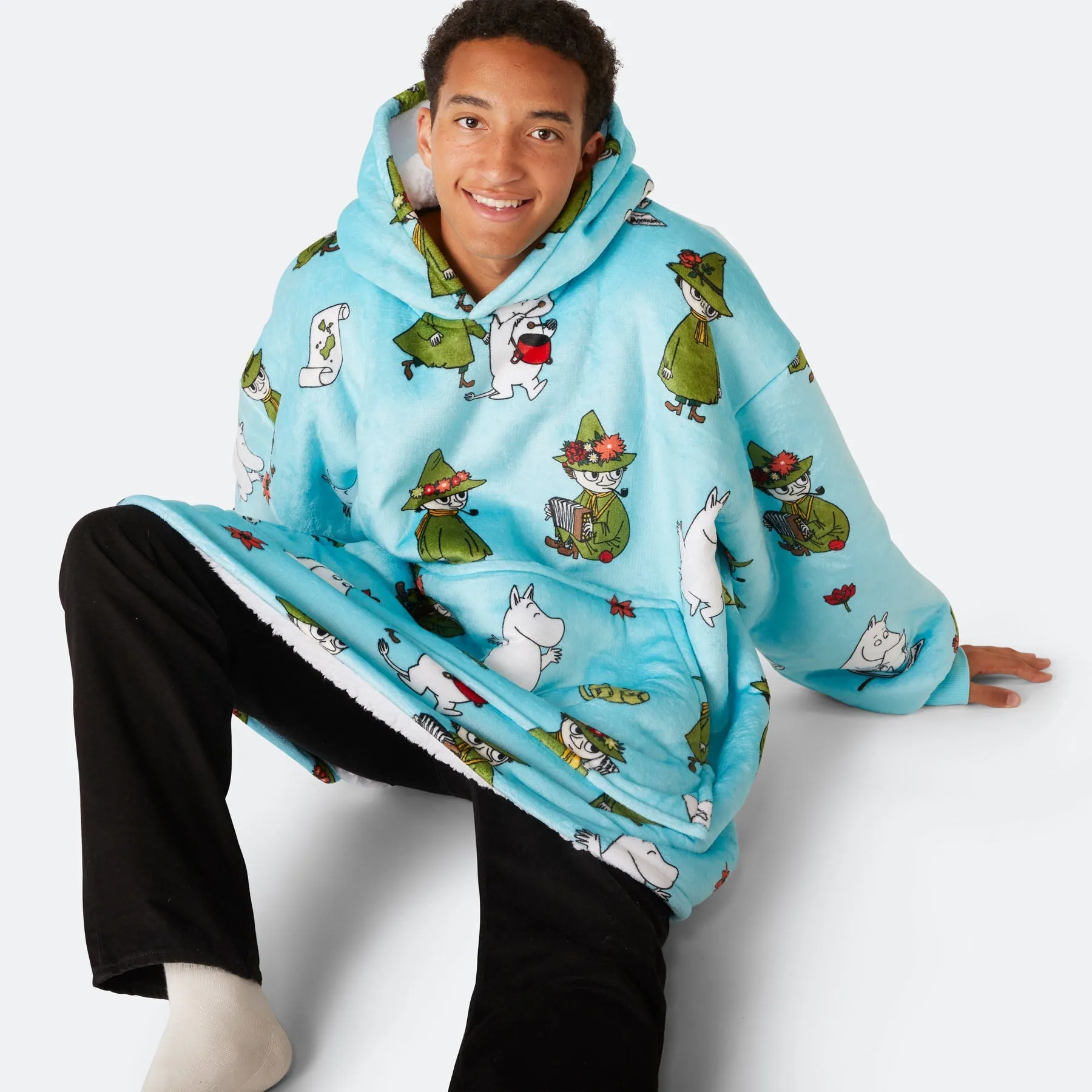 Snusmumrikken Cozy Happy Hoodie - Perfect for Warmth and Comfort