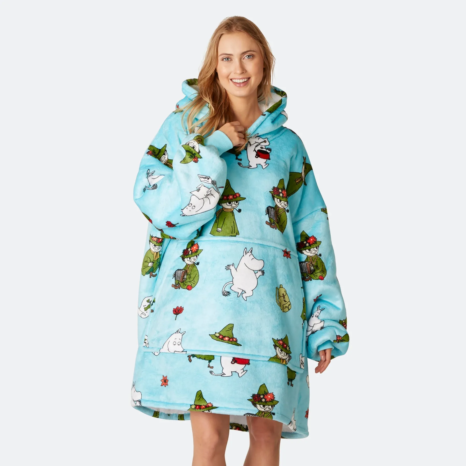 Snusmumrikken Cozy Happy Hoodie - Perfect for Warmth and Comfort