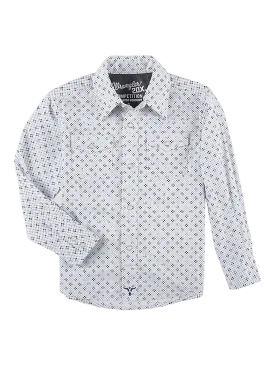 Wrangler Kid's Advange Comfort Western Snap Shirt
